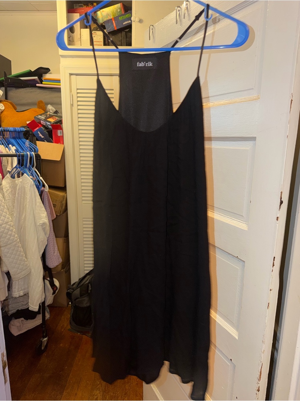 Fabrik Racerback Thin Strap Swing Dress